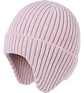 Amazon.com: Zando Baby Hat for Girls Infant Pom Pom Beanie Kid Winter ...