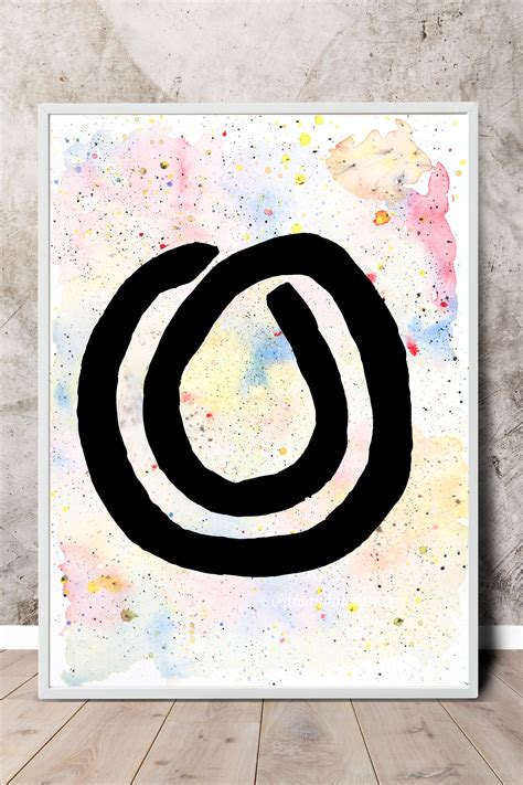 Monat Rainbow Logo Watercolor Monat Art Monat Print Monat - Etsy