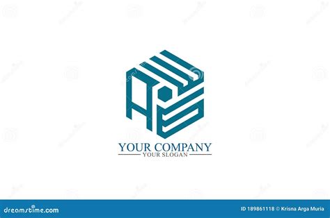 Abstract and Strong WAG Initial Logo Template Stock Vector ...