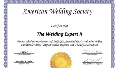 The Welding Expert is a full AWS ATF NYC DOB and NYS DOT welder ...