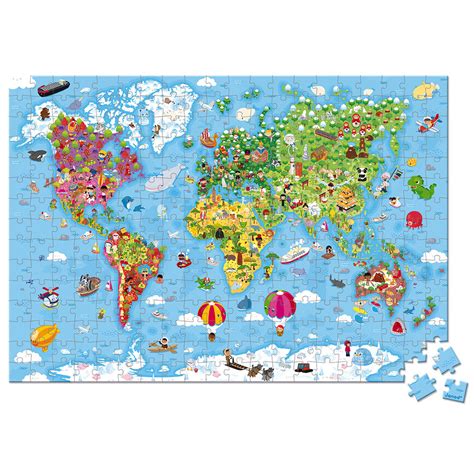 Giant Puzzle World Map | Tangi&Jess