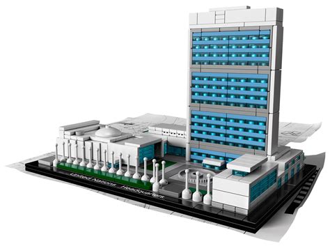 LEGO Architecture: United Nations Headquarters - GeekAlerts