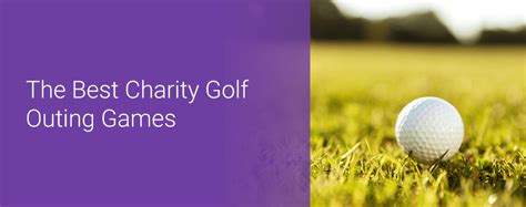 The Best Charity Golf Tournament Games | GiveSmart