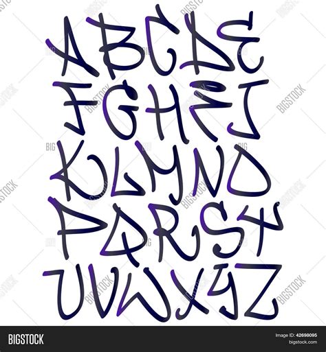 Gang Writing Alphabet