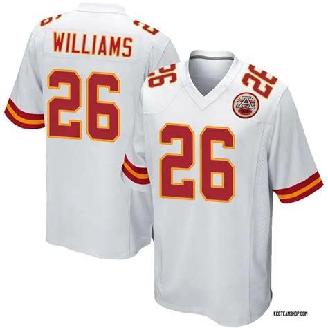 Youth Damien Williams Kansas City Chiefs Jersey - White Game