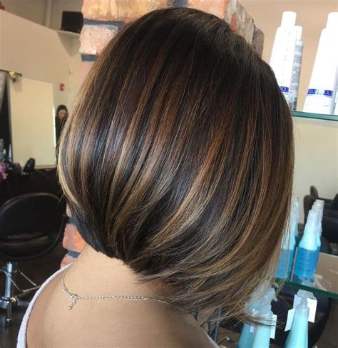 7+ Breathtaking Brunette Bob With Highlights