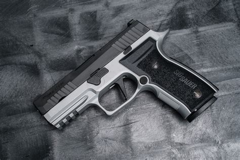 Sig Sauer P320 AXG Pro Carry 9mm Pistol, Satin Silver Alloy Frame ...