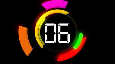 60 seconds Countdown - TIMER WITH VOICE and SOUND effects ( v 49 ) - YouTube