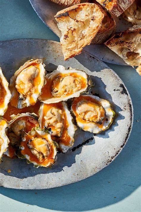 Grilled Oysters With Hot-Sauce Butter Recipe - NYT Cooking. Open on ...