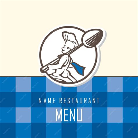 Premium Vector | Chef menu design