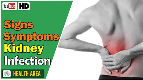 9 Kidney Infection Signs and Symptoms - YouTube