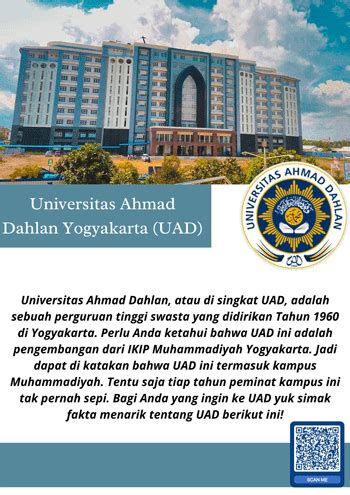 Ingin Kuliah Di Universitas Ahmad Dahlan Yogyakarta? Simak Berikut Ini Fakta Menarik Tentang UAD ...