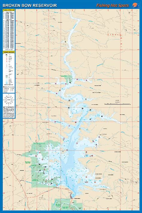 Broken Bow Lake Map - San Antonio Map