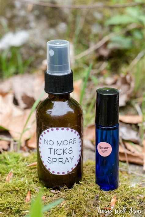 DIY Natural Essential Oil Tick Repellent