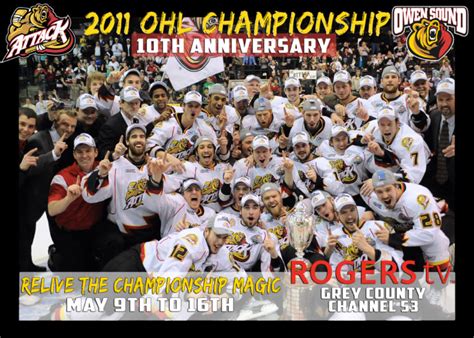 OHL Championship 10th Anniversary Celebration – Owen Sound Attack