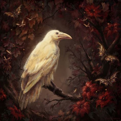 White Raven by YuliaZhuchkova on DeviantArt