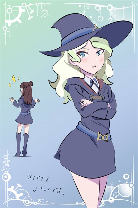 Akko and Diana by juli95 on DeviantArt