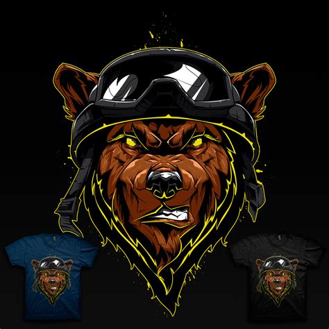 Evil bear on Behance