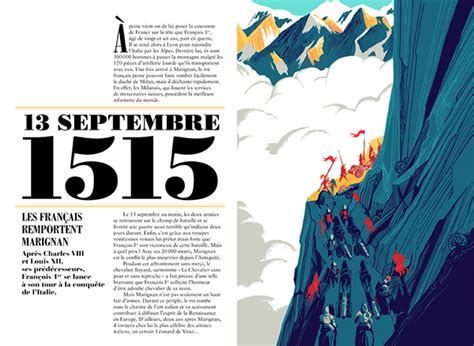 40 dates of French History on Behance