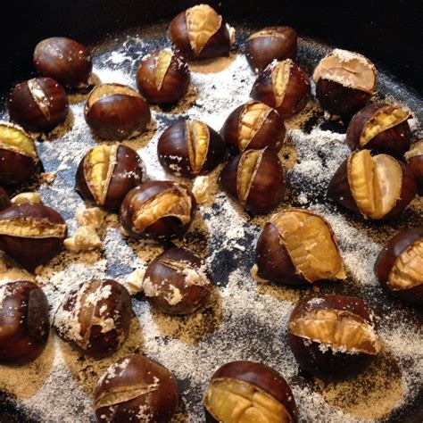 Roasted Chestnuts - Maria Lawton - The Azorean Greenbean | Chestnut recipes, Roasted chestnuts ...