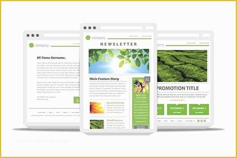 Outlook Newsletter Template Free Of 10 Awesome Responsive Email Templates for Newsletters ...