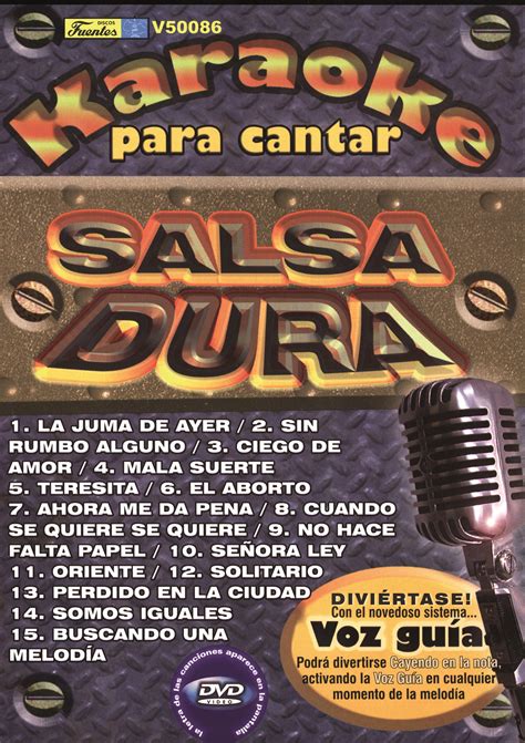 Karaoke Para Cantar Salsa Dura – Discosfuentestore