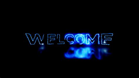 Welcome neon