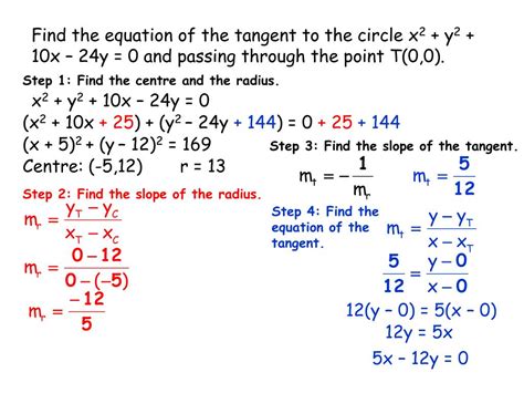 PPT - Equation of Tangent line PowerPoint Presentation, free download ...