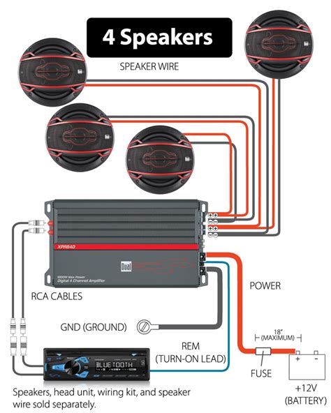 5 channel amp wiring diagram