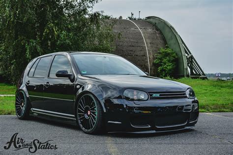 #Volkswagen #Golf_MK4_R32 #Stance #Bagged #Dumped #Slammed | Carros e motos, Caros rebaixados ...