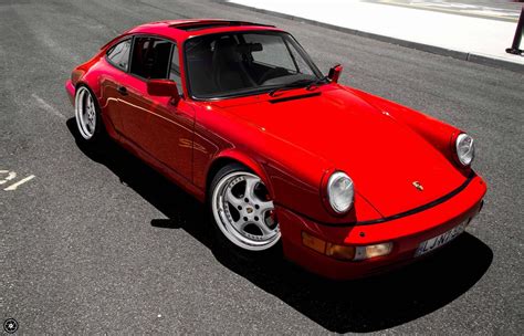 Porsche 964 Carrera 4 : Simply Red...! DLEDMV