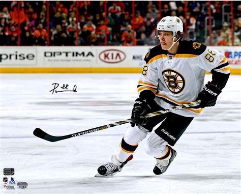 David Pastrnak Signed Photo, Autographed NHL Photos