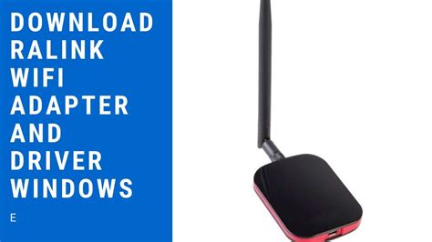 How To Download Ralink Wifi Adapter And Driver Windows . - YouTube