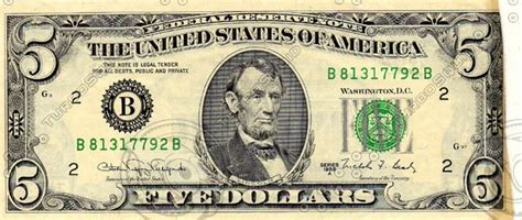 US Paper Money Collection 21 Items 3D model | CGTrader