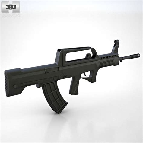 QBZ-95 3D model - Weapon on Hum3D