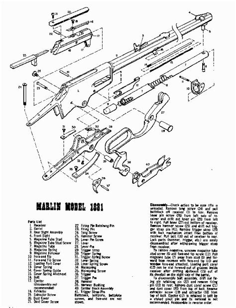 [DIAGRAM] Marlin Model 60 Rifle Parts Diagram - MYDIAGRAM.ONLINE