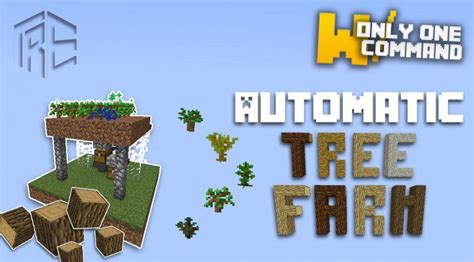 Automatic Tree Farm Command Block - 9Minecraft.Net