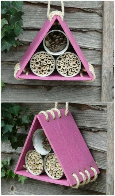 50 DIY bug hotels | material and instructions to attract bugs - Craftionary