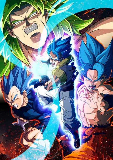 Dragon Ball Super Broly poster by limandao on DeviantArt