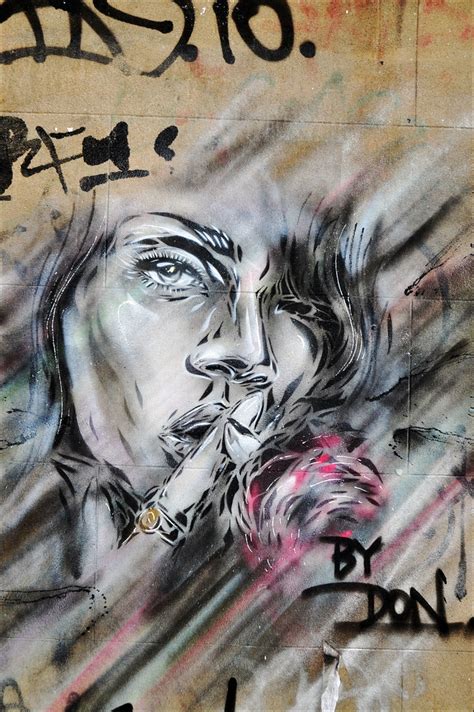 Portrait, Chance Street, by Don | Street art portrait, femal… | Flickr