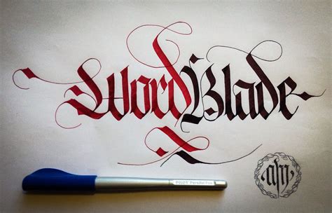 CALLIGRAPHY FRAKTUR LETTERING | Hand lettering, Lettering alphabet fonts, Lettering