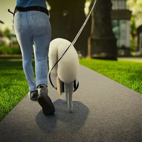 dog walking a man on a leash | Stable Diffusion | OpenArt