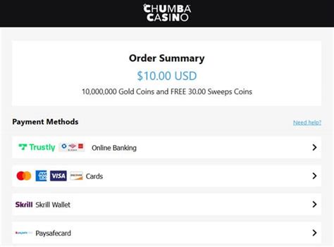 Chumba Casino Payments | Guide to Deposits & Withdrawals