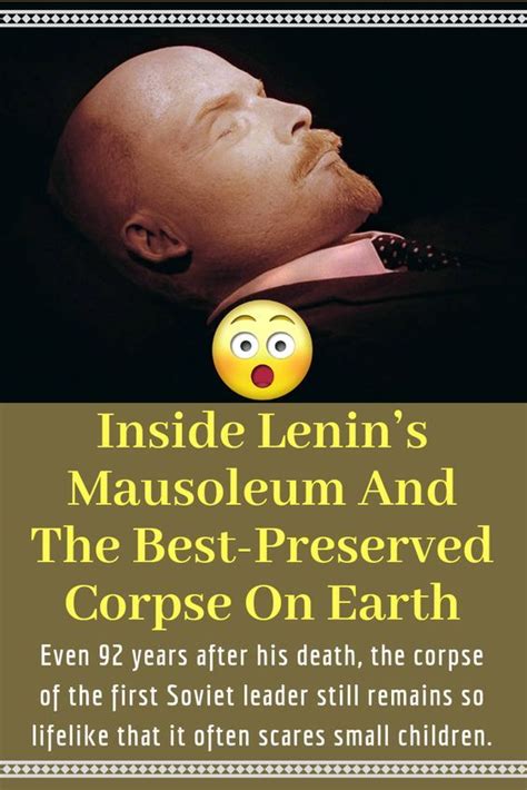 Inside Lenin’s Mausoleum And The Best-Preserved Corpse On Earth #Inside ...