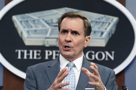 Pentagon spokesman John Kirby moving to White House