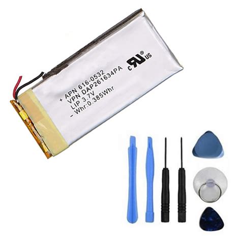 High Capacity Replacement Battery For iPod Nano 6th 6G Gen Generation