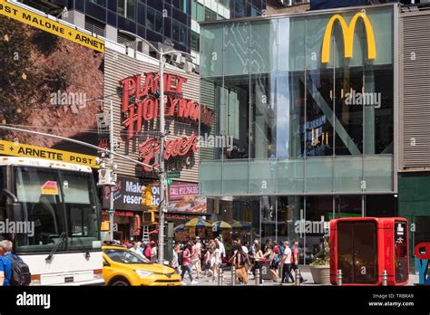 McDonald's Restaurant, Times Square, NYC, USA 2019 Stock Photo - Alamy