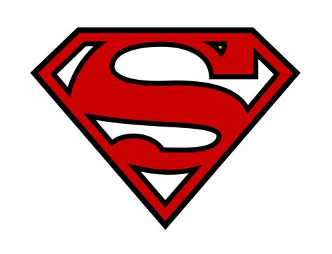 Superman Logo Outline | Free download on ClipArtMag