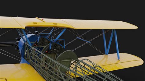 Boeing Stearman 3D model - TurboSquid 2068476