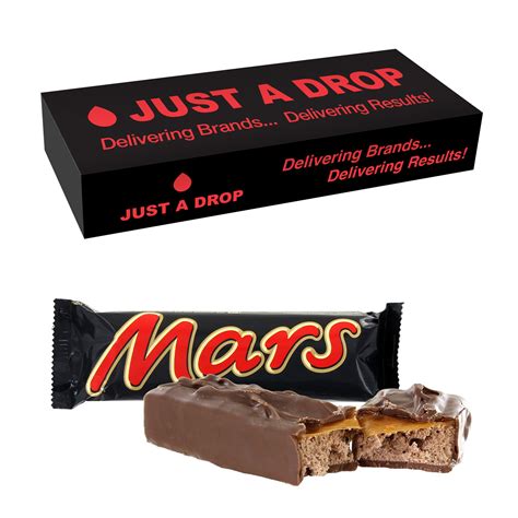 Designer Box – Mars Bar | Branded Chocolate Bars | Just a Drop